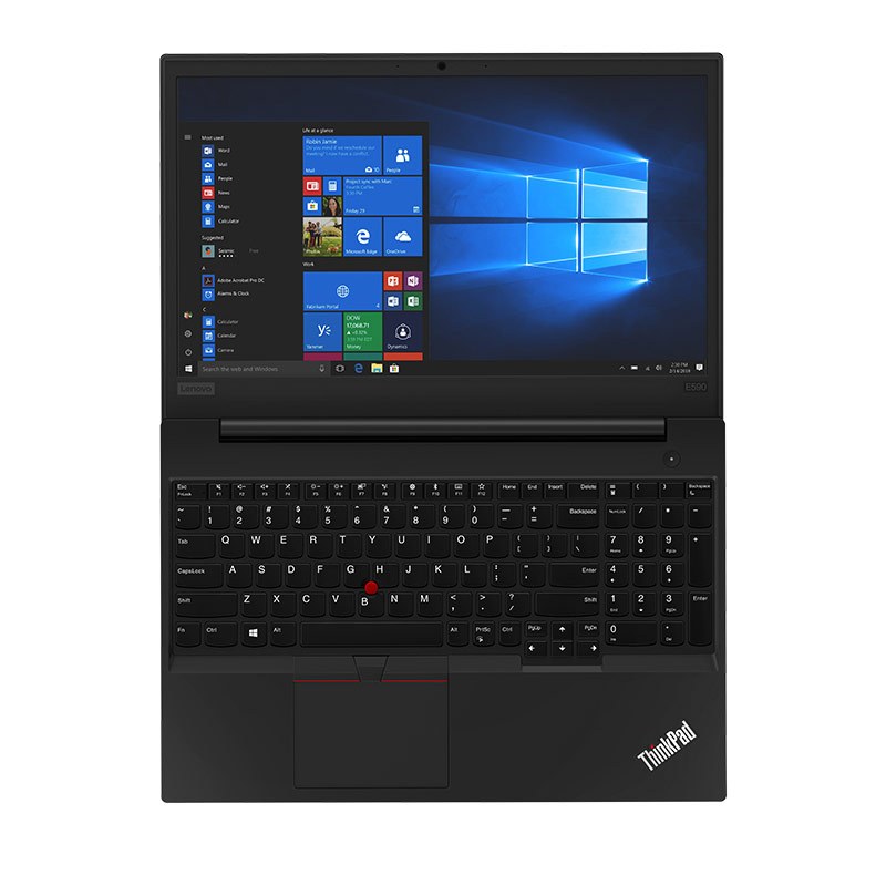 聯(lián)想（Lenovo） ThinkPad E590 15.6英寸輕薄窄邊框筆記本電腦（i7-8565U/8G/128G SSD+1T/2G獨(dú)顯/FHD）黑色(圖3)