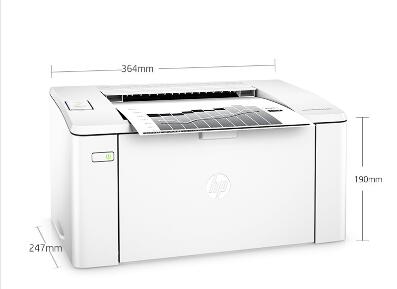 惠普/HP LaserJet Pro M104a A4幅面激光打印機(圖4)