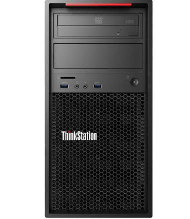 聯(lián)想（Lenovo）Thinkstation P520c 圖形工作站主機 圖站臺式機電腦（Xeon W-2125（4.0G 4C）/32GB/256GB SSD+2TB/P1000 4G/500W 92%）(圖1)